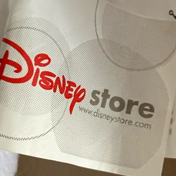 Disney Store 2010 Christmas Minnie Mouse White & Silver Plush *Retired* - Picture 2 of 3